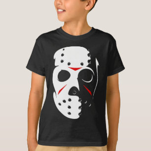 Camiseta 13 de Sexta-Feira de Hockey de Jason Hockey Mask