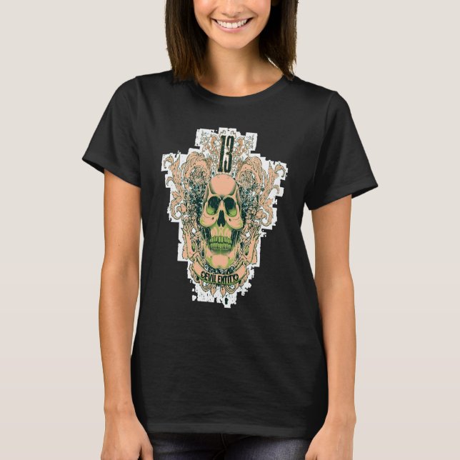 Camiseta 13 Entidade Maligna (Frente)