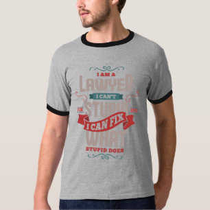Camiseta 13.Eu Sou Um Advogado Que Não Consigo Consertar E