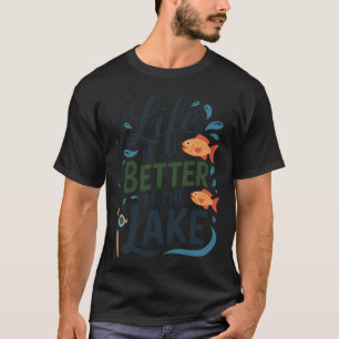 Camiseta 13 Tipos de Peixes de Água Doce Presente de design
