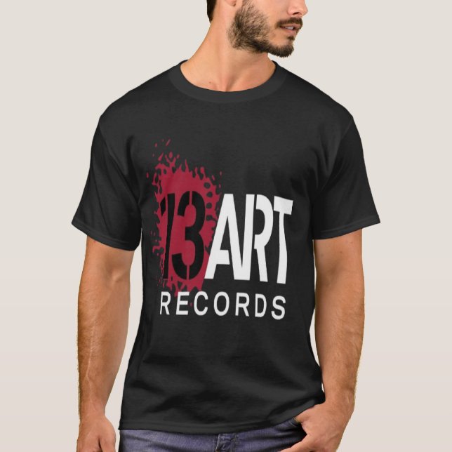 Camiseta 13art-records-lart-souterrain (Frente)