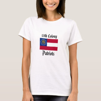 Camiseta 13o Patriotas da colônia - mulheres cabidas