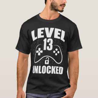 Camiseta 13th Birthday Gaming Gamer 13 Years Old Bday funny