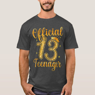Camiseta 13th Birthday Girls 13 Years Teen Teenager Birthda