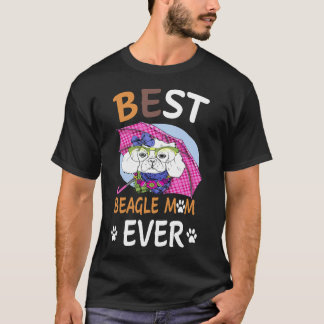 Camiseta 141 Melhor Beagle Mãe De Sempre
