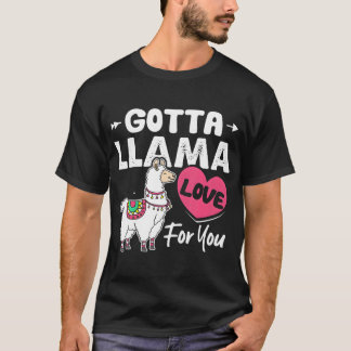 Camiseta 145 Gotta Llama Ama Por Você Um Dia de os namorado