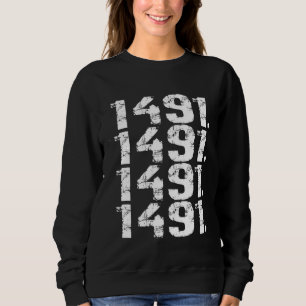 Camiseta 1491 Pré-Colombo Descolonizar Nativo Americano Ind