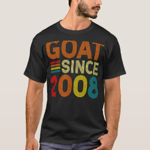 Camiseta 14 Aniversário De 14 Anos De Idade Caprino Desde 2