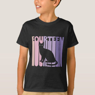 Camiseta 14 Aniversário Gift Gift Gift Fan 14 Anos De Idade