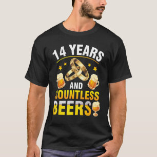 Camiseta 14 Anos E Inúmeras Cervejas Marianas Bebidas Espos