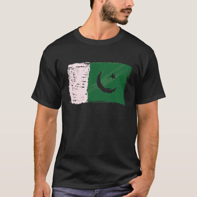 Camiseta 14 August Independence Day Pakistan Flag Azadi Day (Frente)