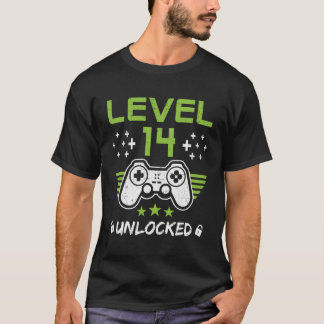 Camiseta 14 de nível 14 desbloqueado