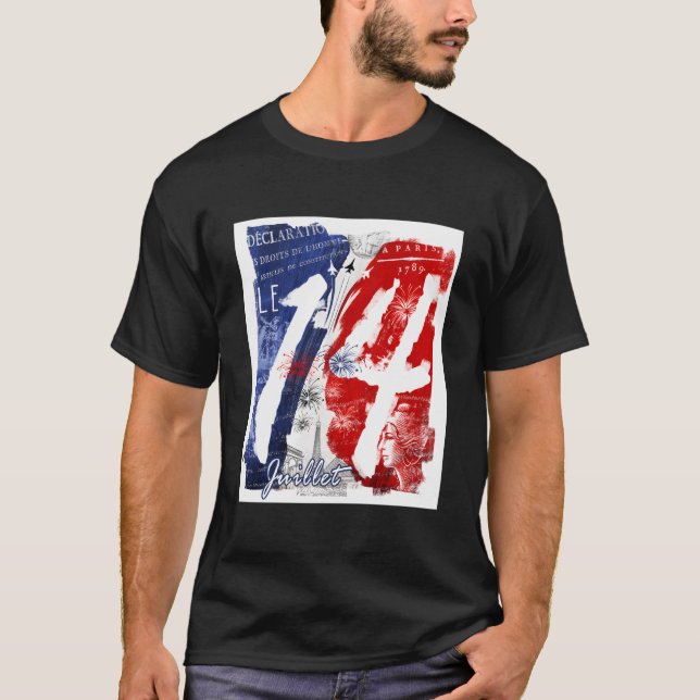 Camiseta 14 Juillet 1789 (Frente)