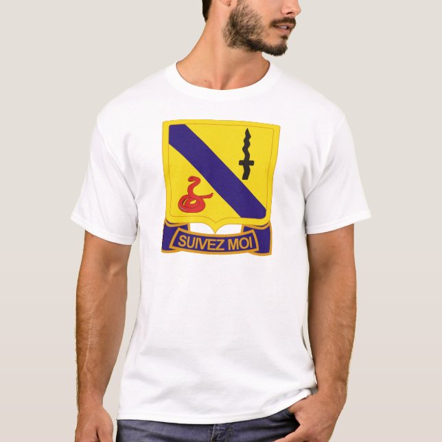Camiseta 14o Regimento de cavalaria blindada (Frente)