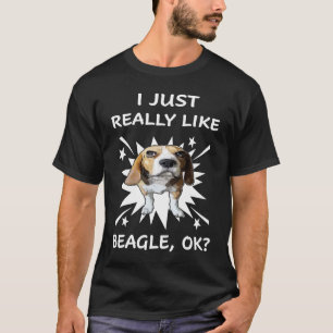 Camiseta 151 Eu Gosto Muito De Beagle