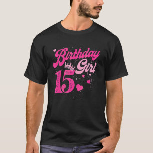 Camiseta 15 Aniversário Coroa De 15 Anos