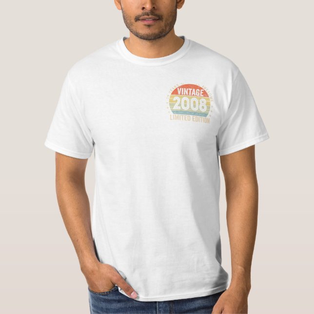 Camiseta 15 Anos De Incrível 15 Aniversário (Frente)