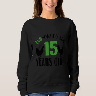 Camiseta 15 Birthday, 15 anos Galinha Farmer