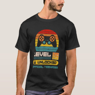 Camiseta 15 Birthday Boys Level 15 (Boys de Aniversário do 