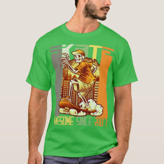 Camiseta 15 Birthday Skateboard Lovers Skater Sin Incrível