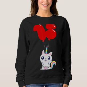 Camiseta 15 de Aniversário de Crianças de Casal de Gato Bon