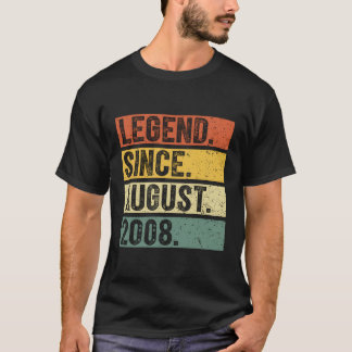 Camiseta 15 Legenda desde agosto de 2008 15