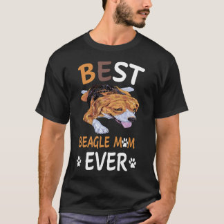 Camiseta 15 Melhor Mãe Beagle de Sempre