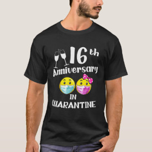Camiseta 16º Aniversário de Casamento Melhor Esposa, Mari