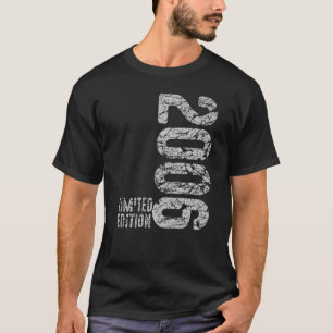 Camiseta 16º Aniversário Garoto 16 anos Menina de Decoração