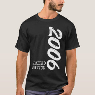 Camiseta 16º Aniversário Garoto 16 anos Menina de Decoração
