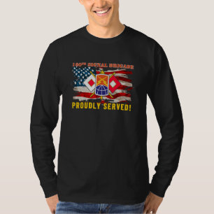 Camiseta 160º Sinal Brigada Sinal Corp American Flag Cam