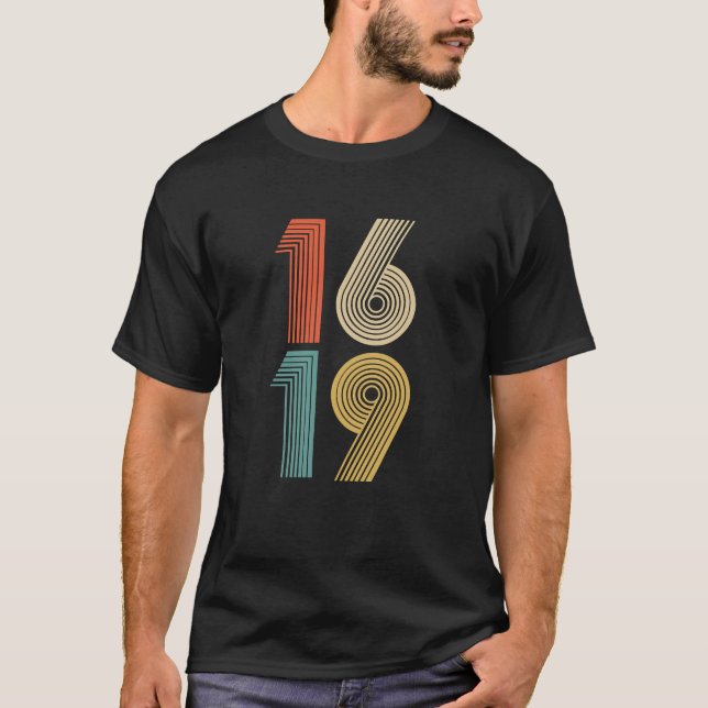 Camiseta 1619 Nossos Ancestrais (Frente)