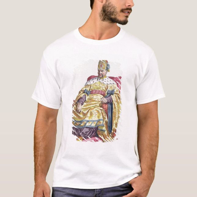 Camiseta 1662-1722) imperadores Manchu de Kang Tsi (de (Frente)