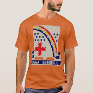 Camiseta 167. º Regimento de Infantaria DUI com texto X