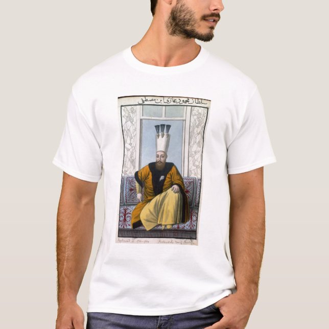 Camiseta 1696-1754) sultões de Mahmud I (1730-54, 'de um (Frente)