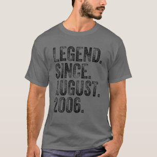 Camiseta 16 Aniversário, Nascer 16 Anos De Legenda Desde 20