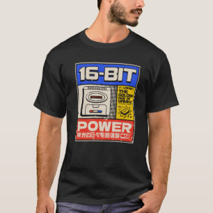 Camiseta 16-Bit Power - Retro Gamer