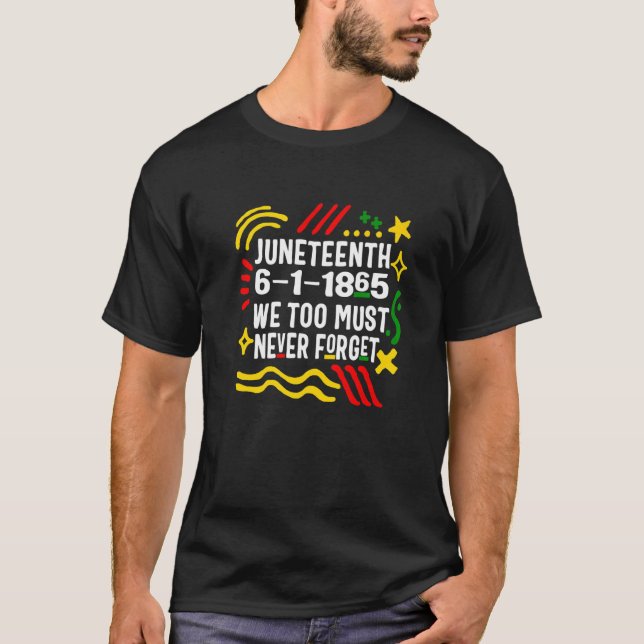 Camiseta 16 de junho de 1865 Nunca Devemos Esquecer-Nos Da  (Frente)