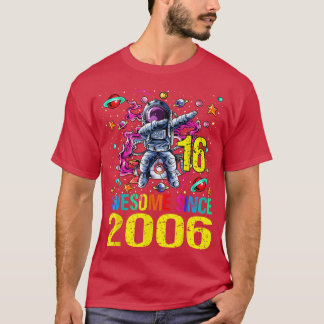 Camiseta 16 Espetacular desde 2006 Astronauta 16º Espaço de
