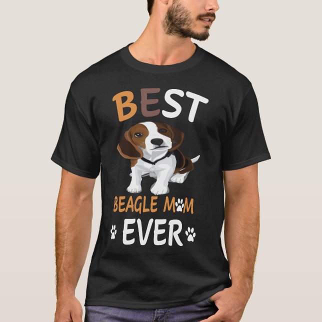 Camiseta 16 Melhor Beagle Mãe De Sempre (Frente)