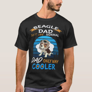 Camiseta 16 Papai - Beagle Dad Cooler Beagle