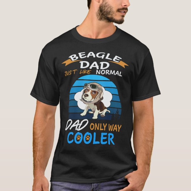 Camiseta 16 Papai - Beagle Dad Cooler Beagle (Frente)