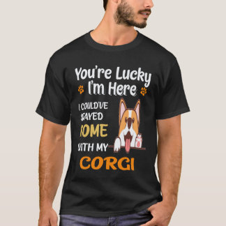 Camiseta 16 Você é Corgi Sortudo