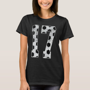 Camiseta 17ª Festa de aniversário 17 anos de futebol