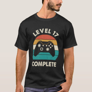 Camiseta 17º Aniversário de Casamento para o Nível 17 Compl