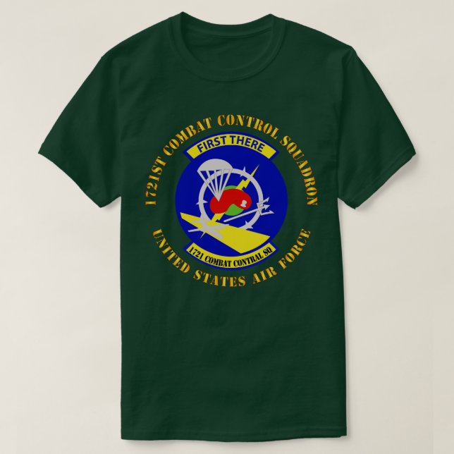 Camiseta 1721rua Combat Control SSI X (Frente do Design)