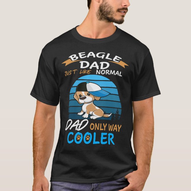 Camiseta 174 Pai Beagle Pai Cooler (Frente)