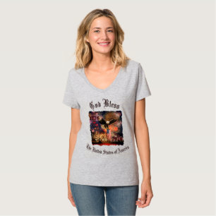Camiseta 1776 - 2026 250º Aniversário das Mulheres da Améri