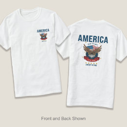 Camiseta 1776 2026 | 250º Semiquincentenário Vermelho Branc