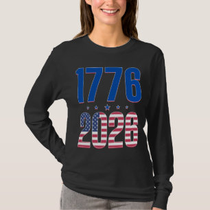 Camiseta 1776 2026 250 anos liberdade